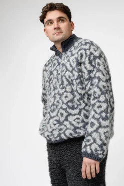 Leo Merino Alpaca Sweater Grey<ÄRNI BLUM Fashion