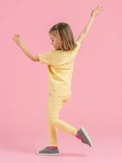 Leslie Lasten T-Paita Keltainen<Aarrelabel Flash Sale
