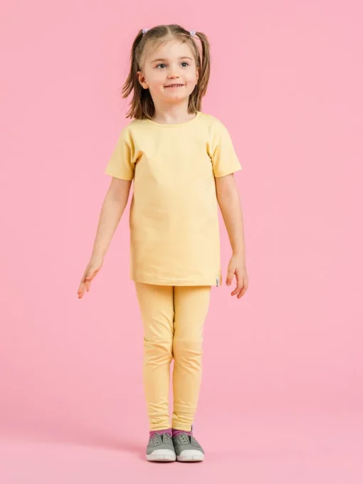 Leslie Lasten T-Paita Keltainen<Aarrelabel Flash Sale