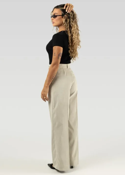 Lewis Vakosamettihousut Beige<GUAJA. Store