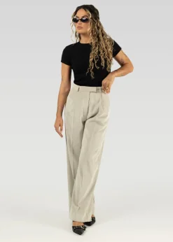 Lewis Vakosamettihousut Beige<GUAJA. Store