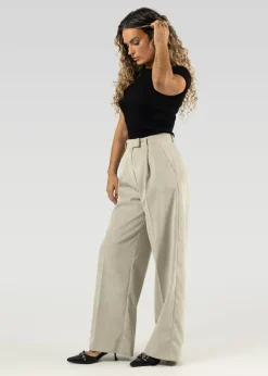 Lewis Vakosamettihousut Beige<GUAJA. Store