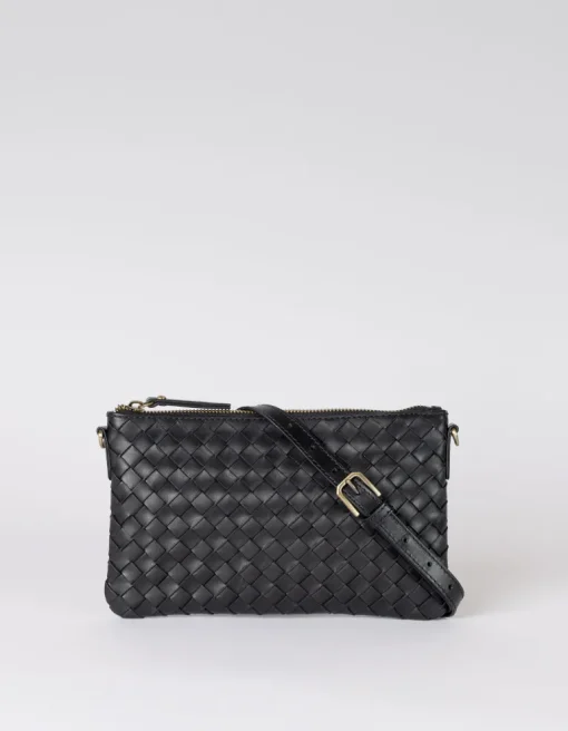 Lexi Bag Woven Classic Leather Black<O My Bag Discount