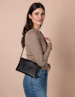 Lexi Bag Woven Classic Leather Black<O My Bag Discount