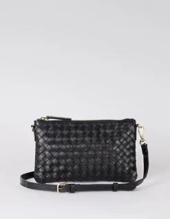 Lexi Bag Woven Classic Leather Black<O My Bag Discount