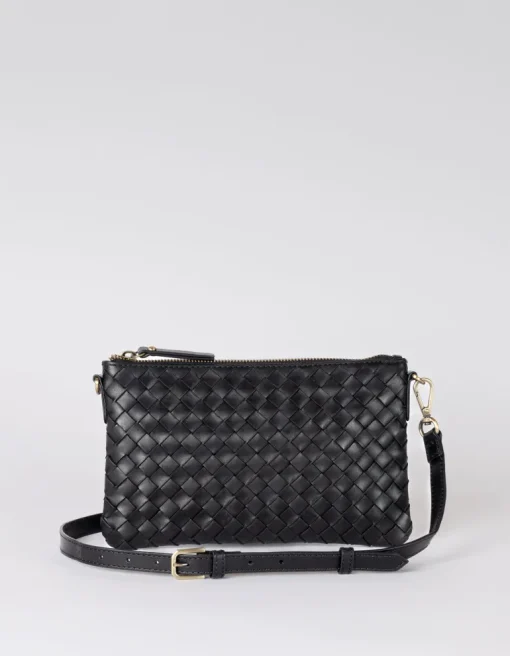 Lexi Bag Woven Classic Leather Black<O My Bag Discount