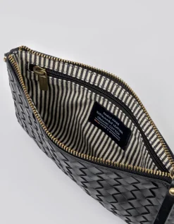 Lexi Bag Woven Classic Leather Black<O My Bag Discount