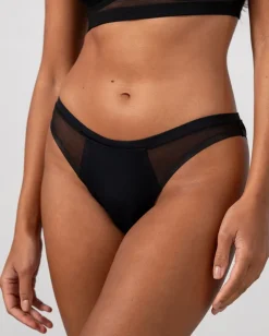 Light Flow Micro Period Underpants 3-Pack Black<UNDERSTATEMENT Best