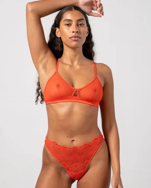Light Flow Period Underpants 3-Pack Fiery Red<UNDERSTATEMENT Clearance