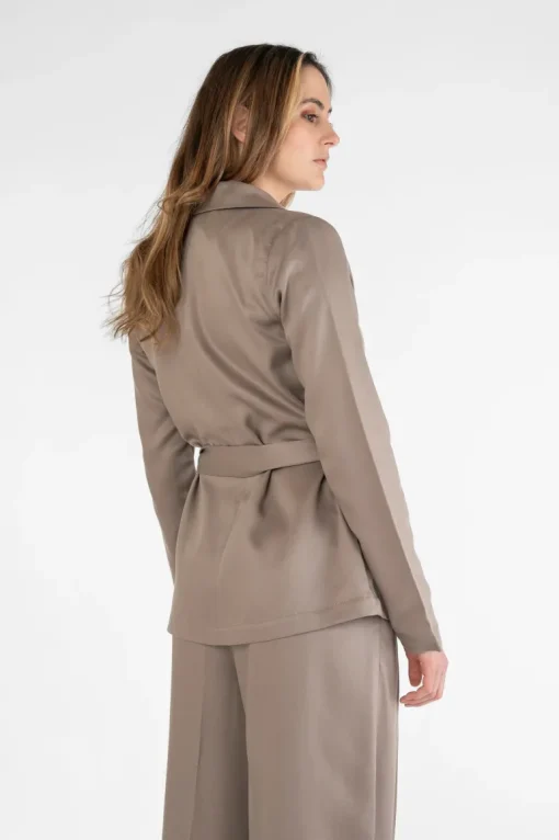 Lightweight Blazer Taupe<STORY OF MINE Best Sale