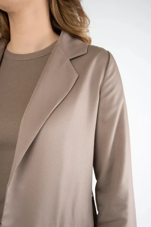 Lightweight Blazer Taupe<STORY OF MINE Best Sale