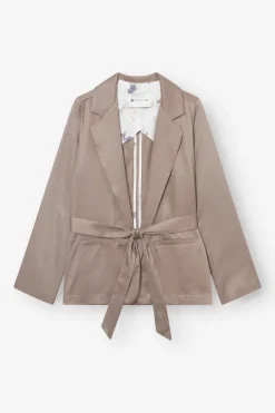 Lightweight Blazer Taupe<STORY OF MINE Best Sale