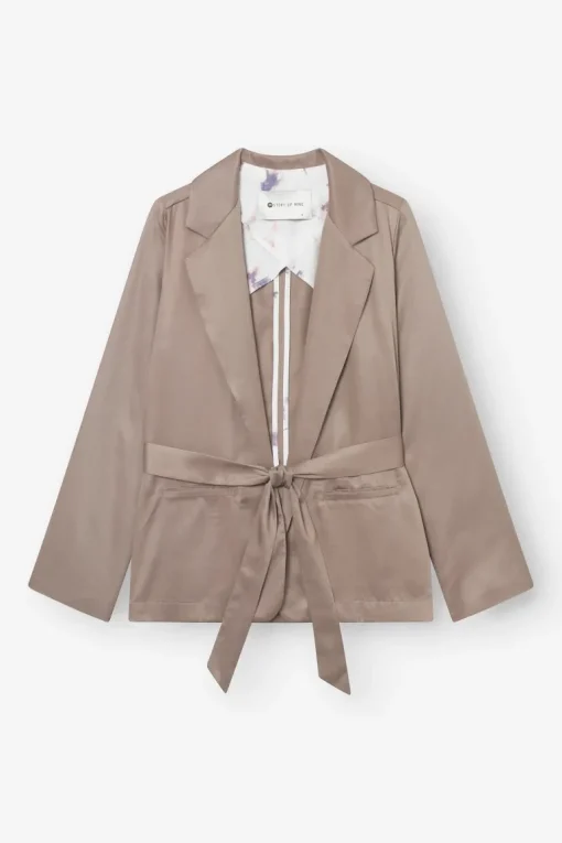 Lightweight Blazer Taupe<STORY OF MINE Best Sale