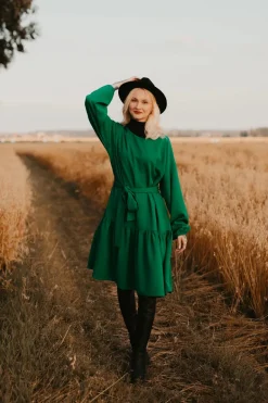 Lilia Mekko Vihreä<Viljava Shop