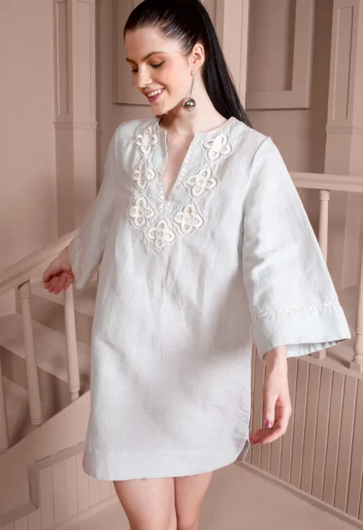 Liliana Tunika Vaalean Vihreä<Scarlett Poppies Flash Sale