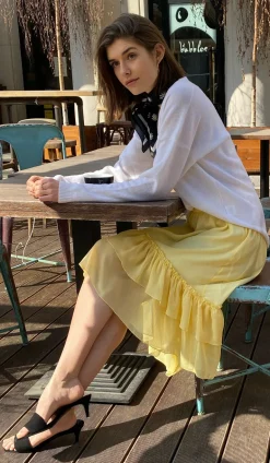 Lily Sifonkihame Keltainen<Enteliér Best Sale