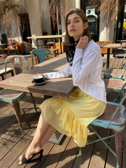 Lily Sifonkihame Keltainen<Enteliér Best Sale