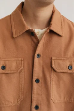 Lindhard Overshirt Camel Toast<TWOTHIRDS Hot