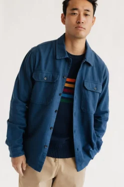 Lindhard Overshirt Moonlite Ocean<TWOTHIRDS Discount