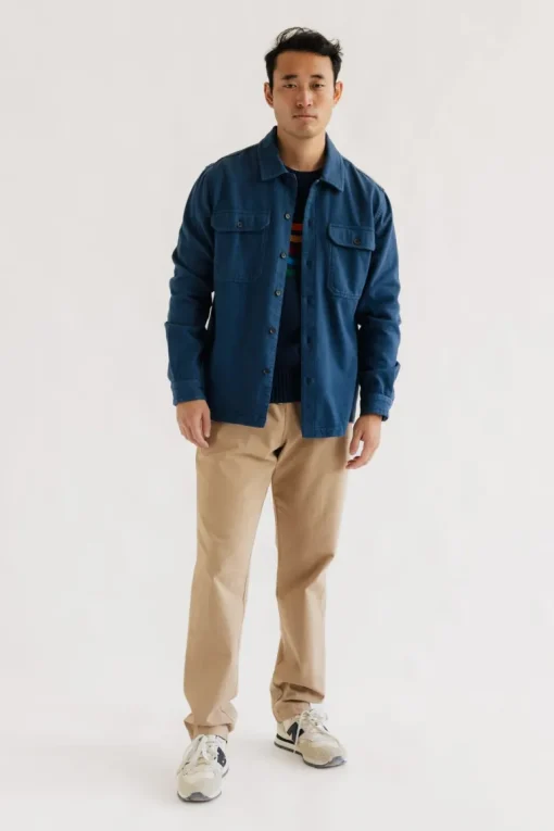 Lindhard Overshirt Moonlite Ocean<TWOTHIRDS Discount