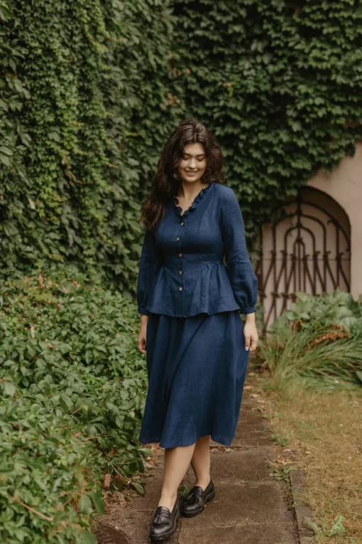 Linen Jacket Victoria<Laume linen Flash Sale