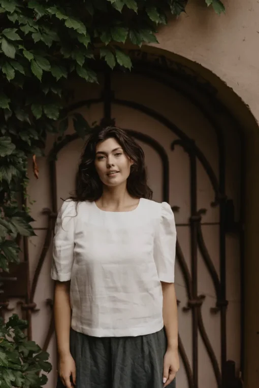 Linen Top Poppy<Laume linen Best Sale