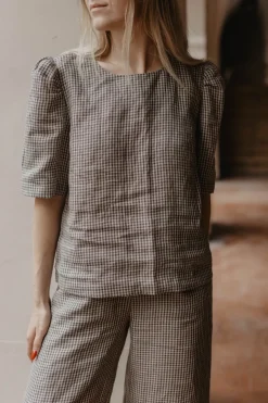 Linen Top Poppy<Laume linen Best Sale