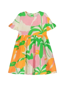 Lively Lasten Musliini Mekko Oranssi<MAINIO New