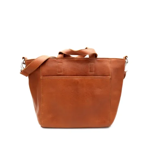 Livia Soft Medium Work Tote Cognac<LUMI Cheap