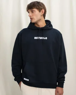Logo Hoodie Black<Rotholz Sale