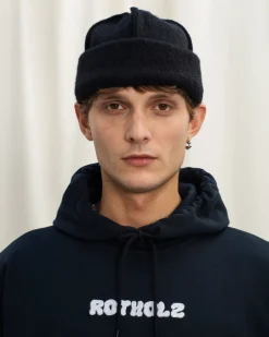 Logo Hoodie Black<Rotholz Sale