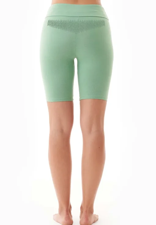 Lolla Organic Cotton Biker Shorts Mineral Green<ORGANICATION Shop