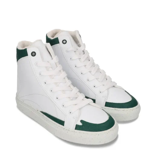 London Sneakers Green<NAE Vegan Shoes Fashion