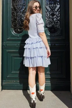Love Angel Dress Blue<ANGELL Discount