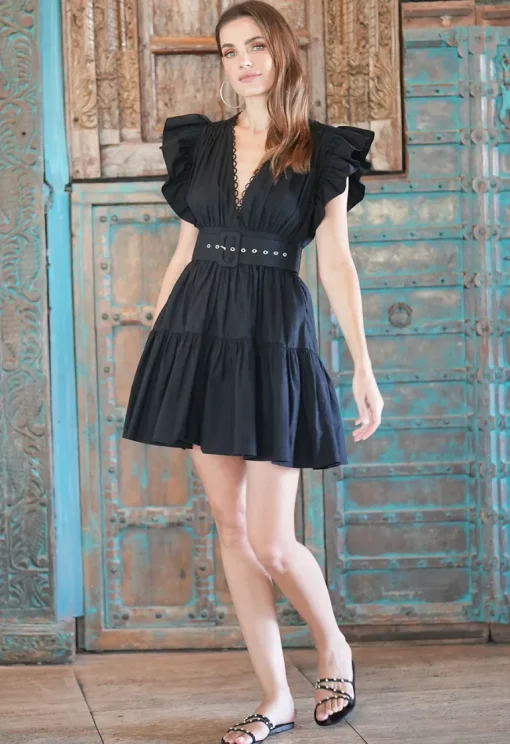 Love At First Swipe Mekko Musta<Scarlett Poppies Store