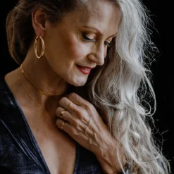 Luna Rohkeat Korvarenkaat<Ana Dyla Sale
