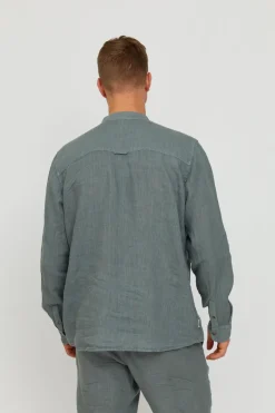 Luray Men's Long Sleeve Linen Shirt<Mazine Best Sale
