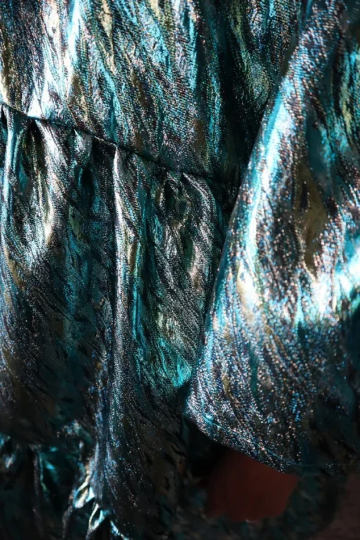 Lush mekko Vihreä Jacquard<Miia Halmesmaa Outlet