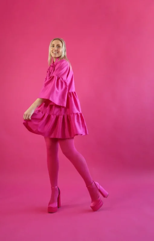 Lush Minimekko Pinkki<Miia Halmesmaa Fashion