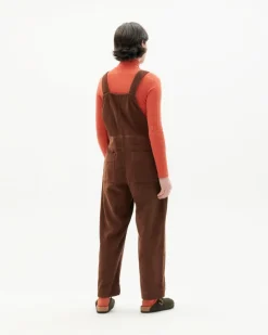 Luz Corduroy Jumpsuit Brown<Thinking MU Store
