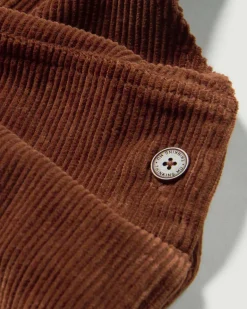 Luz Corduroy Jumpsuit Brown<Thinking MU Store