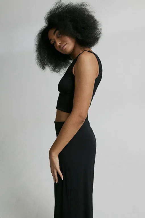 Lyhyt Urheilutoppi Musta<OH OH OM ethical sportswear New