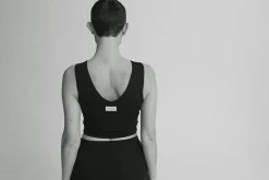 Lyhyt Urheilutoppi Musta<OH OH OM ethical sportswear New