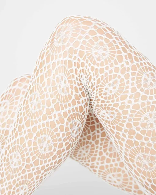 Lykke Net Tights Ivory<Swedish Stockings Sale