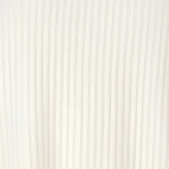 Madonna Reversible Ribbed-Knit Midi Skirt White<Salanida Fashion