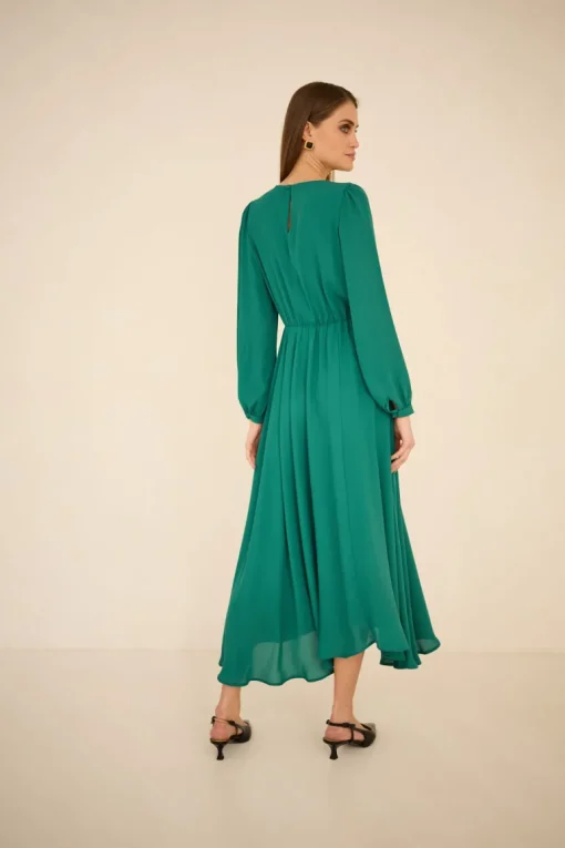 Magnolia Dress Emerald Green<Enteliér Online