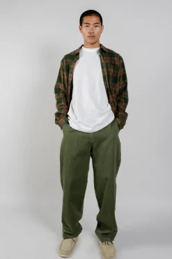 Makulu Organic Cotton Trouser Green Wash<KOMODO Hot