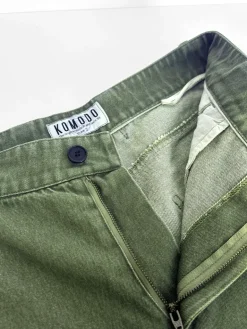 Makulu Organic Cotton Trouser Green Wash<KOMODO Hot