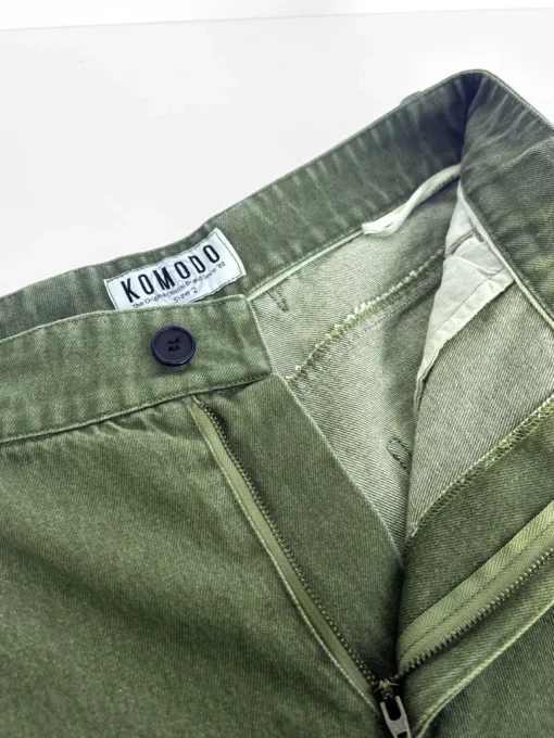 Makulu Organic Cotton Trouser Green Wash<KOMODO Hot