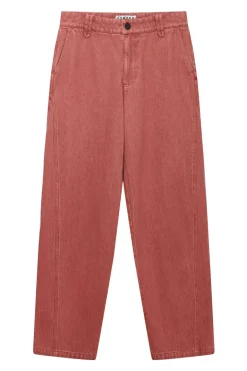 Makulu Organic Cotton Trouser Red Wash<KOMODO Best Sale